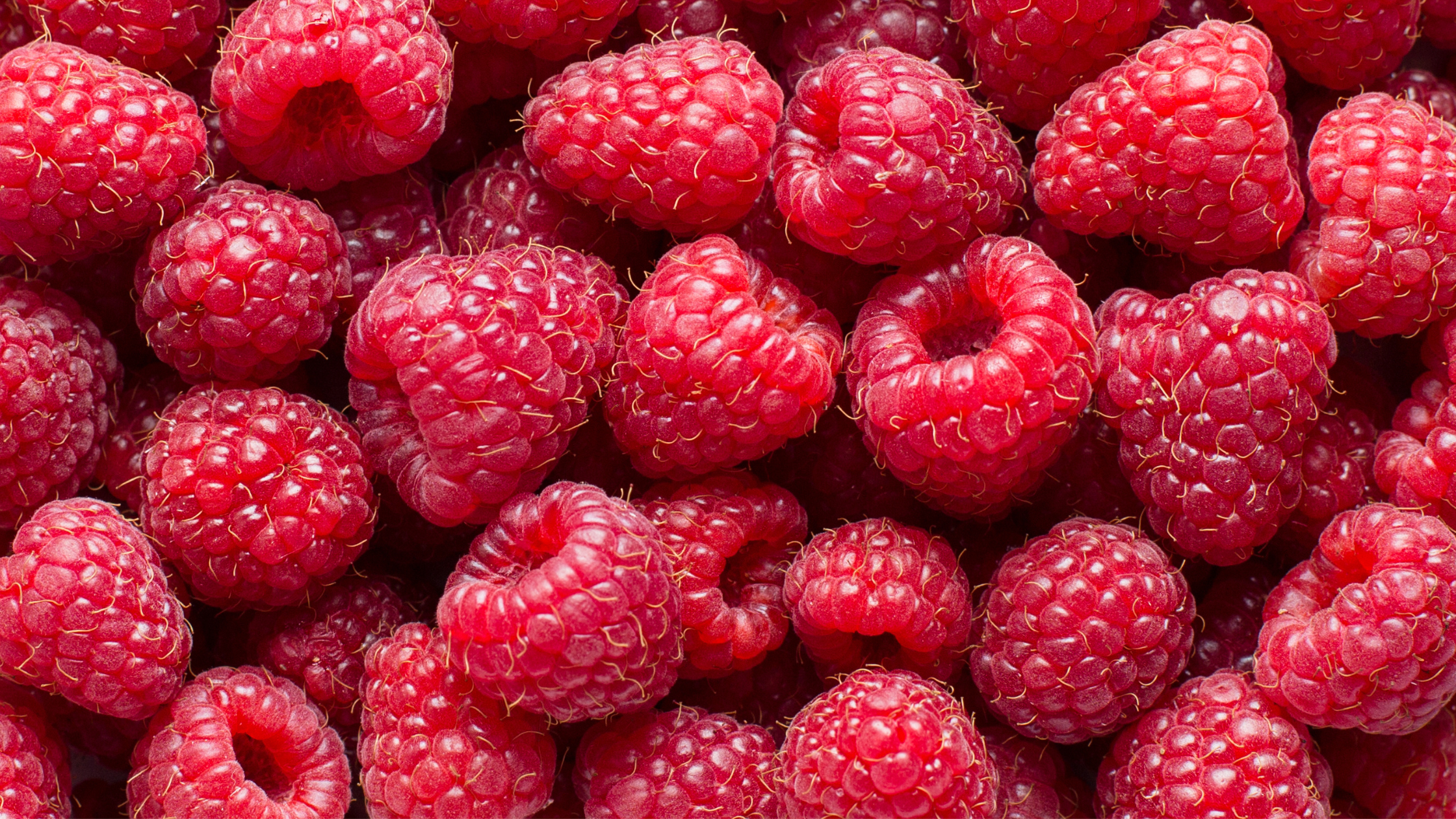 red raspberries