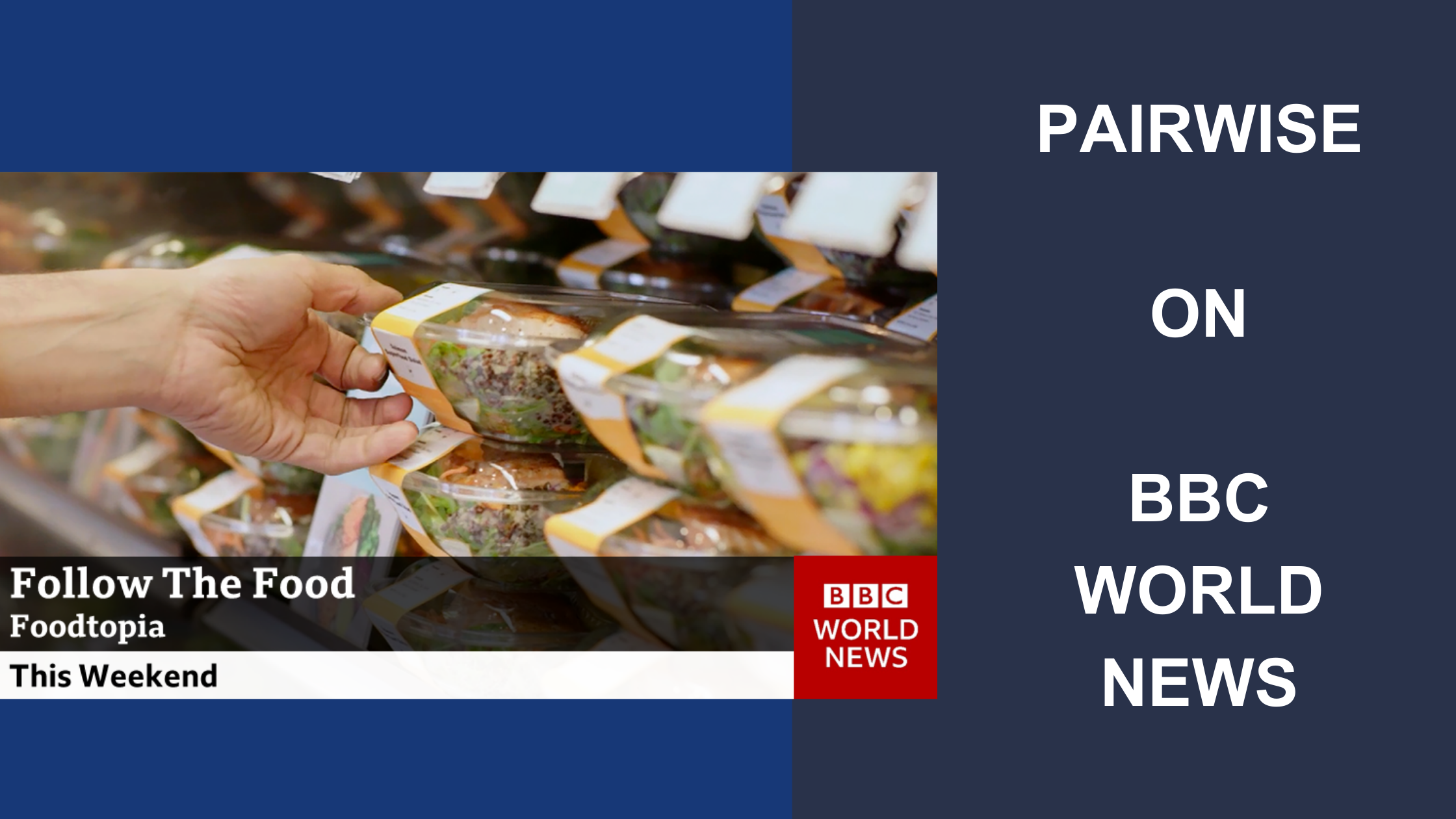 Pairwise featured on BBC World News' Follow the Food Series